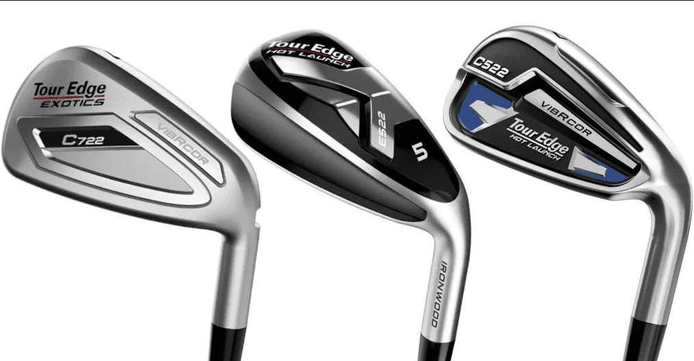 Tour Edge's golf clubs